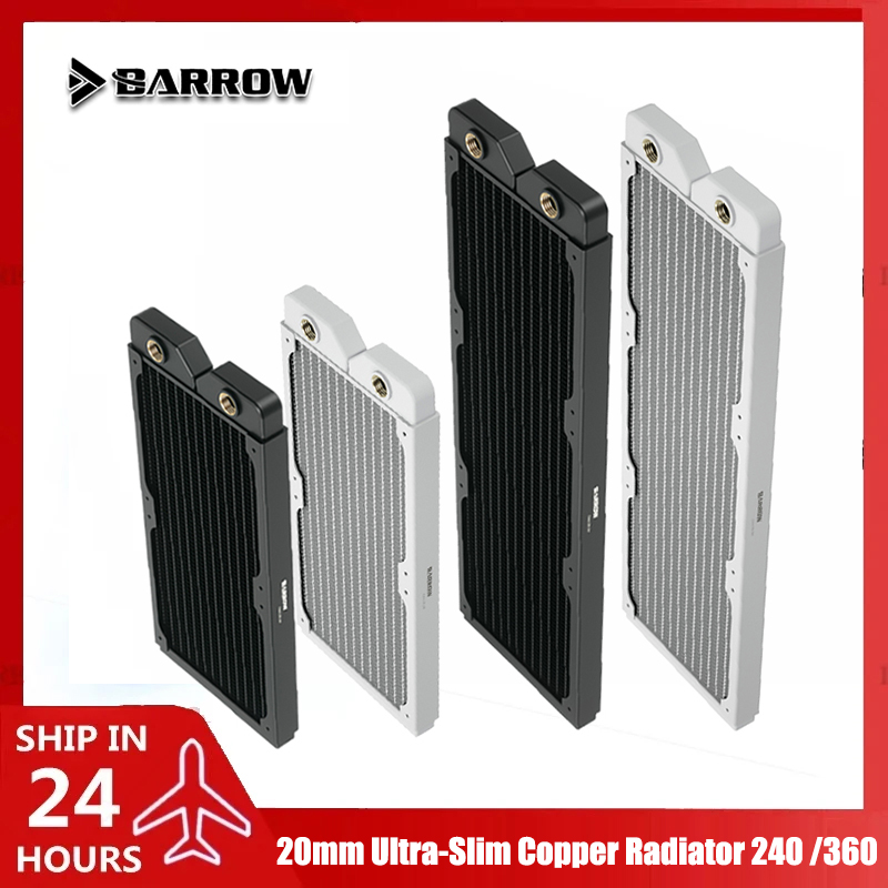 Rtx 4090 Water Block - BARROW-radiador enfriador de agua ultrafino, 20mm,