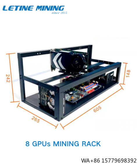 Gpu Mining Rig Frame 8 Gpu - CMP 170HX, soporte para tarjetas gráficas