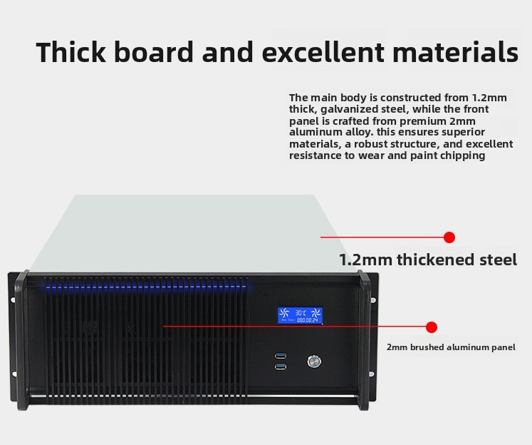Chasis de servidor GPU multica - Server Gpu Chassis 4U reseña y precio