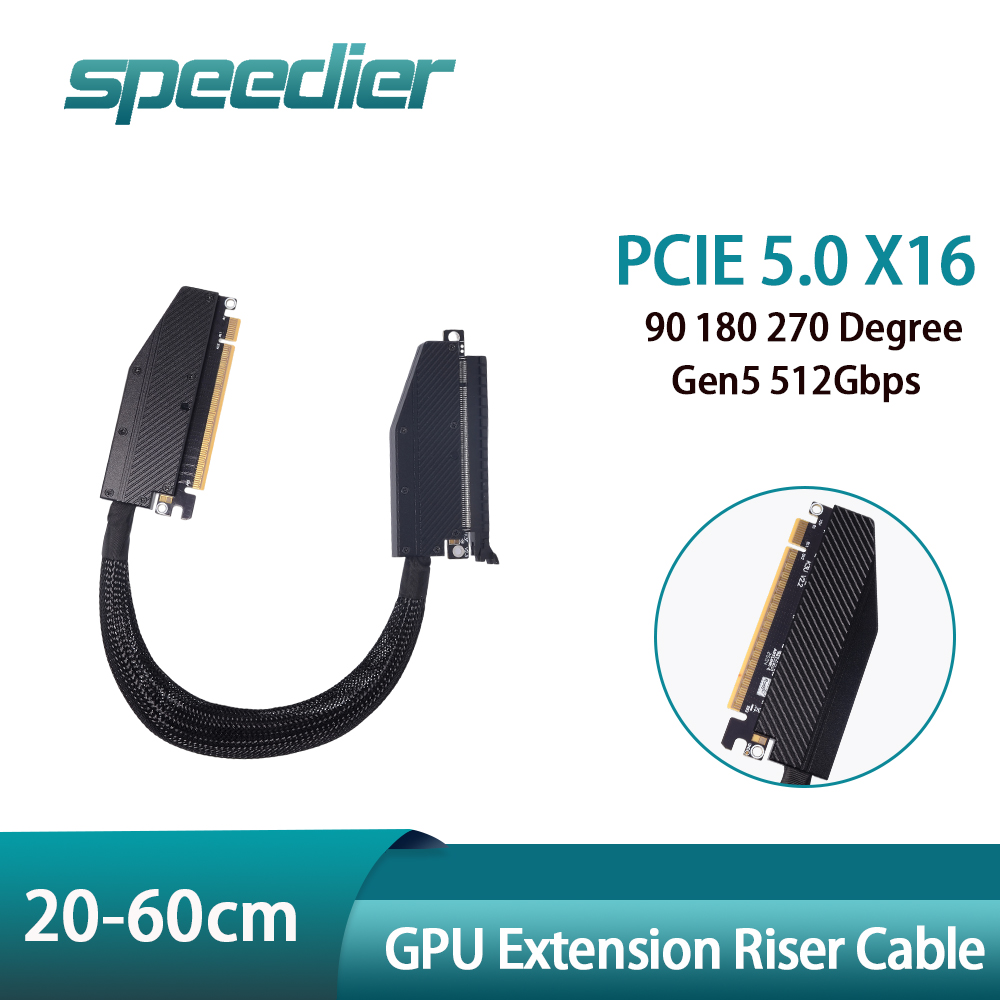 Cable de Extensión Riser para  - Pcie 5.0 Gpu Riser Cable reseña y precio